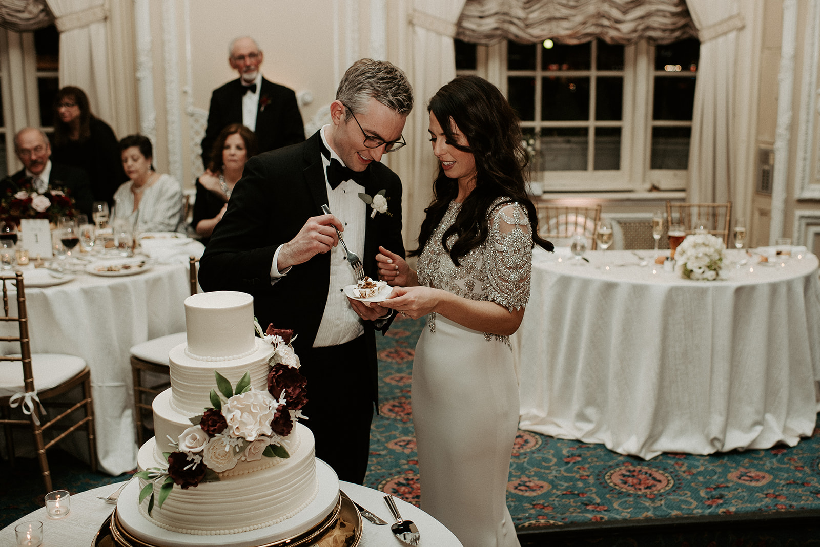 1920's Great Gatsby Inspired Wedding | Fairmont Copley Boston Wedding | Downtown Boston Wedding | Boston Wedding Photographer