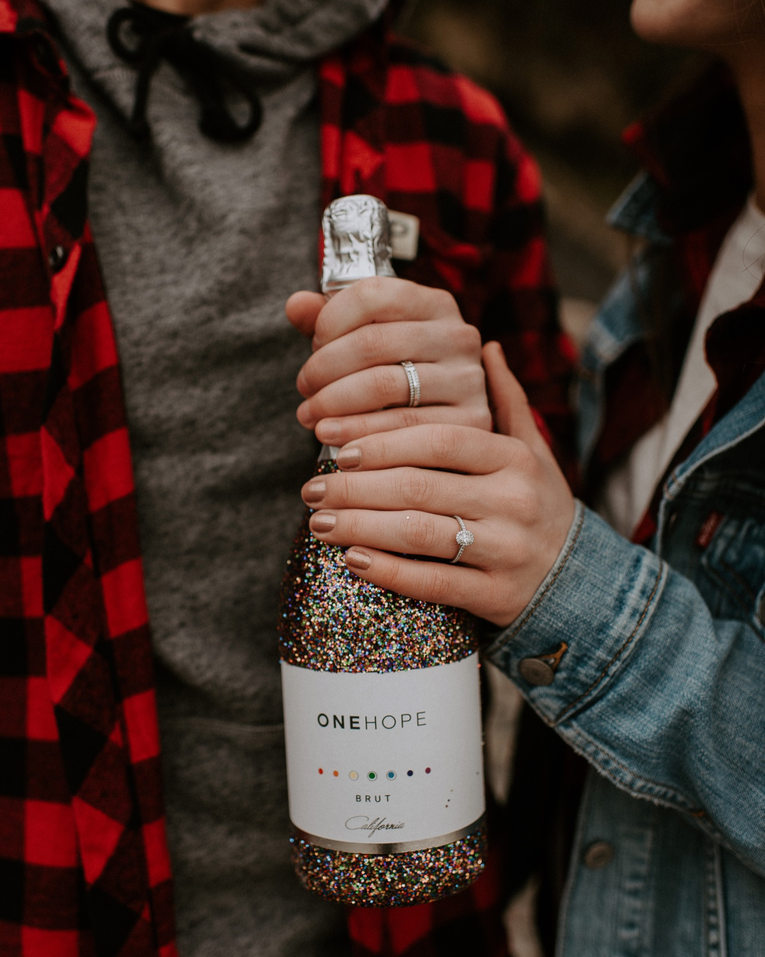Heather and Kelsey's Cape Oswald Engagement Session | One Hope Wines