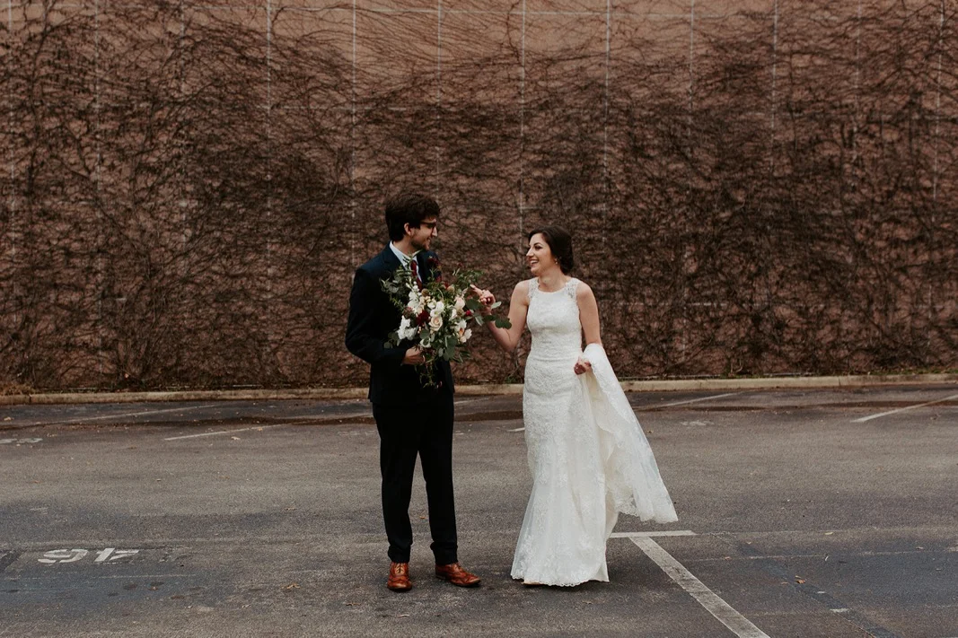 Industrial Downtown Birmingham, Alabamam Wedding | Alabama Wedding Photographer
