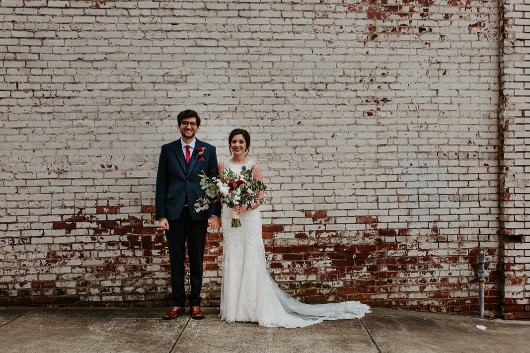 Industrial Downtown Birmingham, Alabamam Wedding | Alabama Wedding Photographer