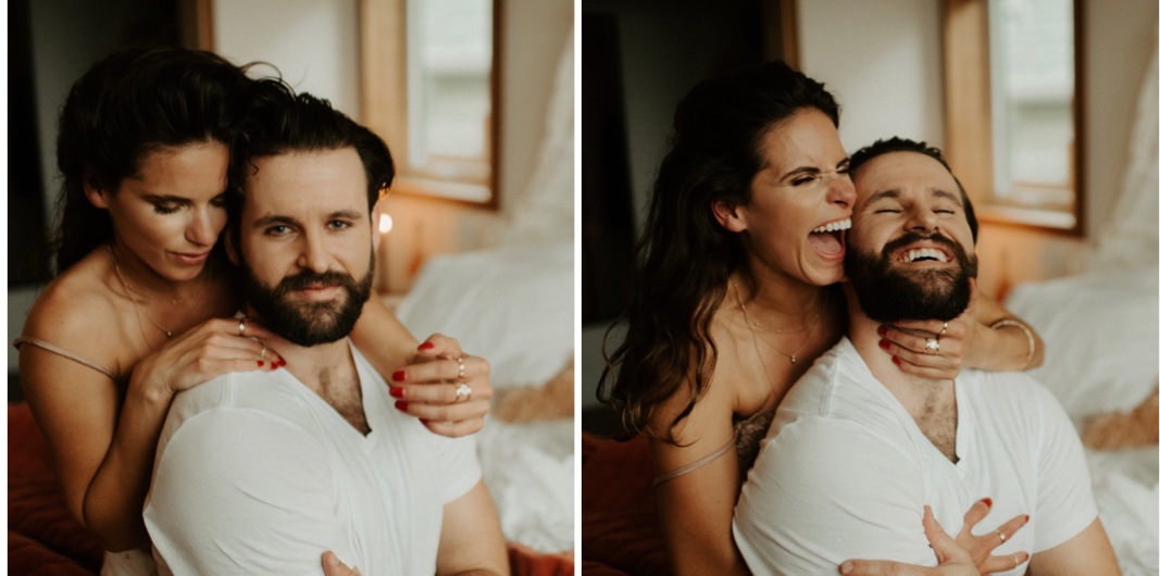 Cozy In-Home Lifestyle Anniversary Session | Oregon Wedding Photographer