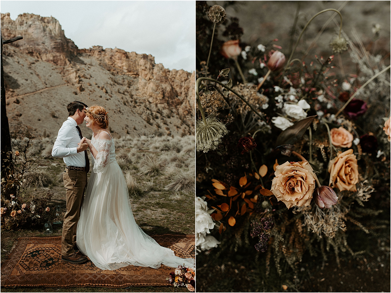 Smith Rock Elopement Inspiration | Oregon Wedding Photographer