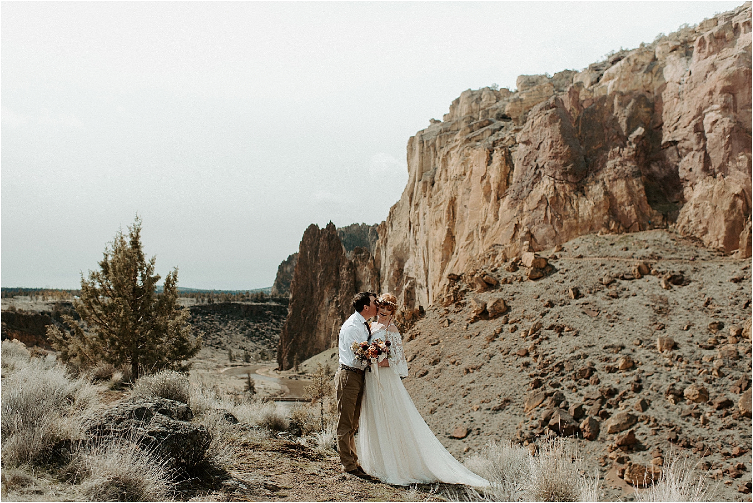 Smith Rock Elopement Inspiration | Oregon Wedding Photographer