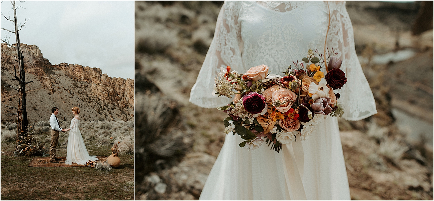 Smith Rock Elopement Inspiration | Oregon Wedding Photographer