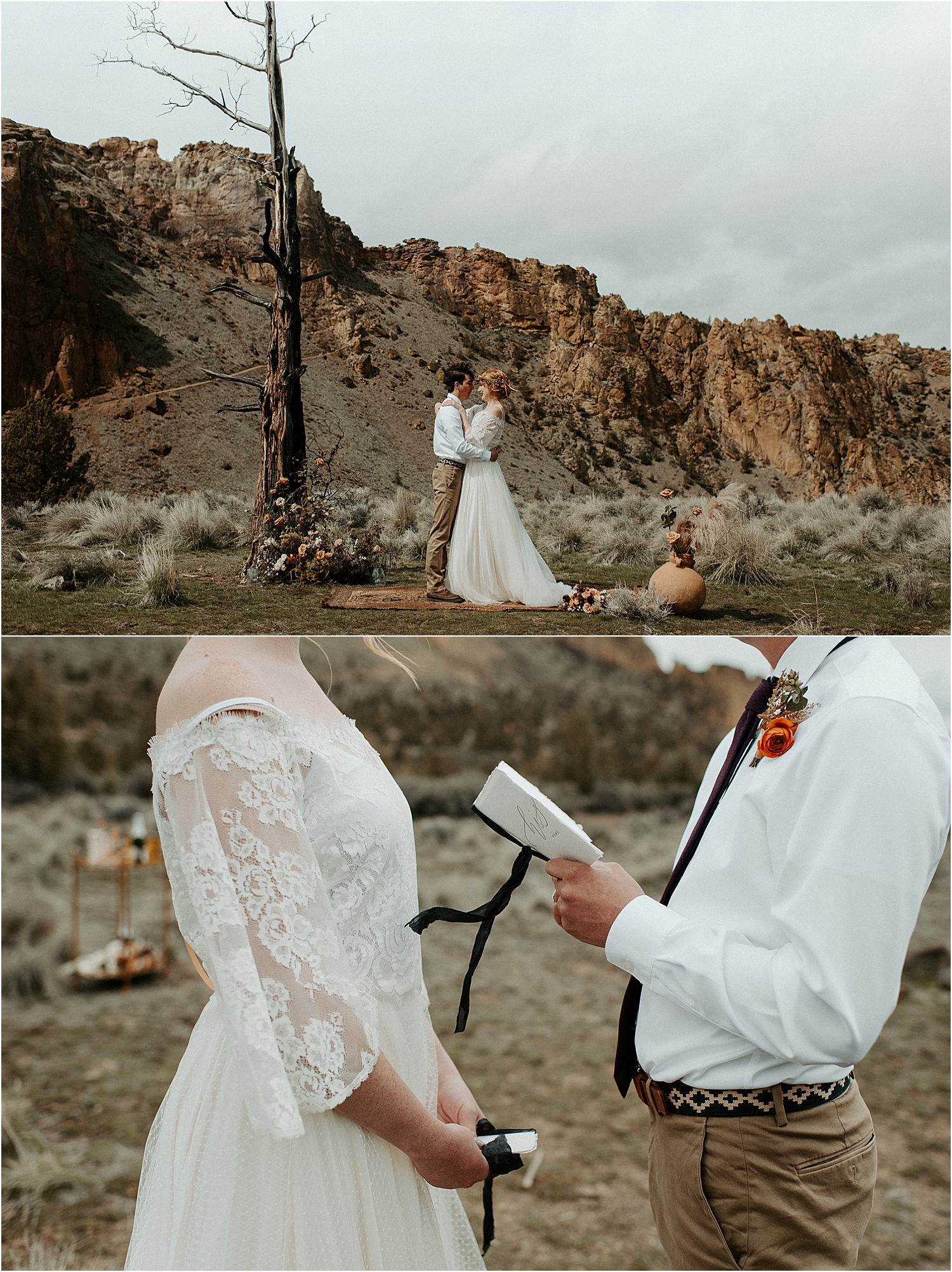 Smith Rock Elopement Inspiration | Oregon Wedding Photographer