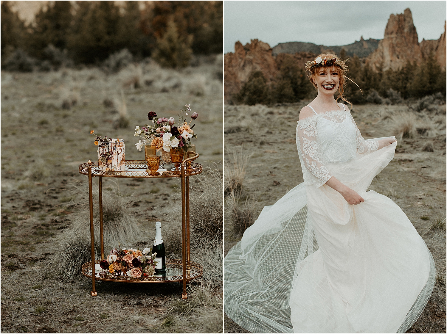 Smith Rock Elopement Inspiration | Oregon Wedding Photographer