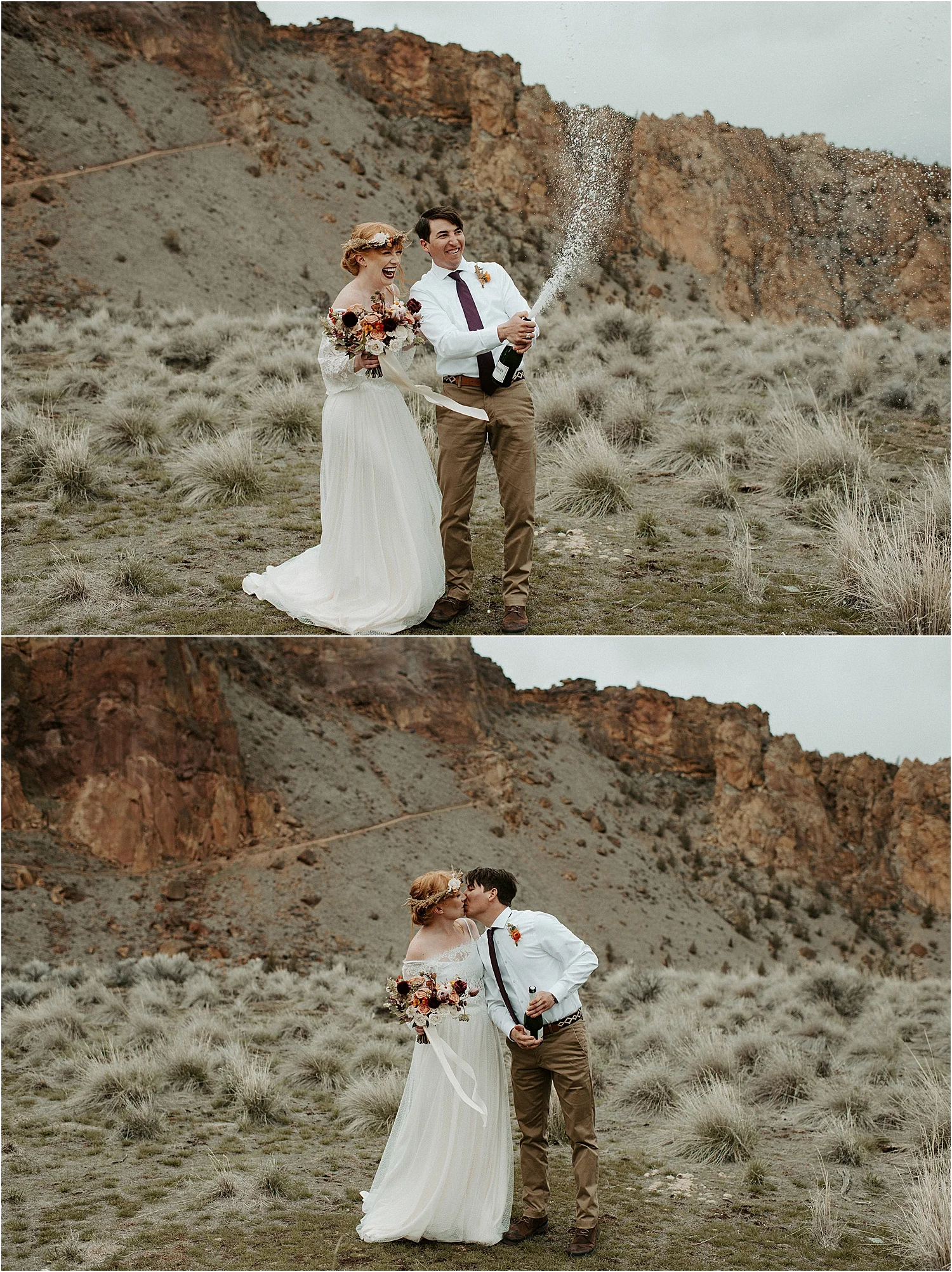 Smith Rock Elopement Inspiration | Oregon Wedding Photographer
