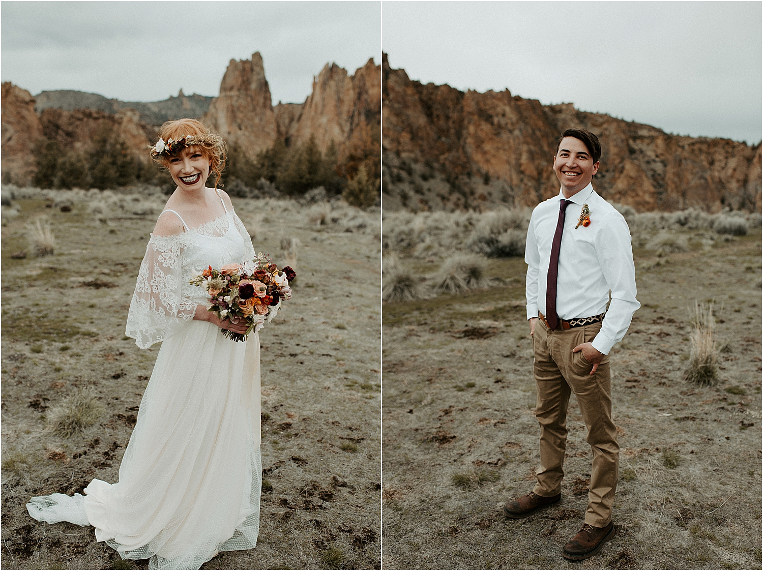 Smith Rock Elopement Inspiration | Oregon Wedding Photographer