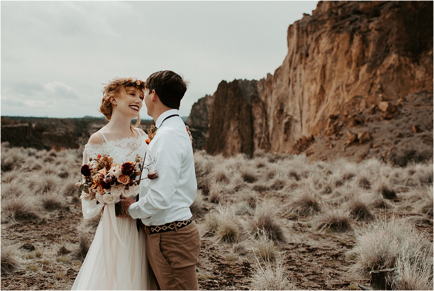 Smith Rock Elopement Inspiration | Oregon Wedding Photographer