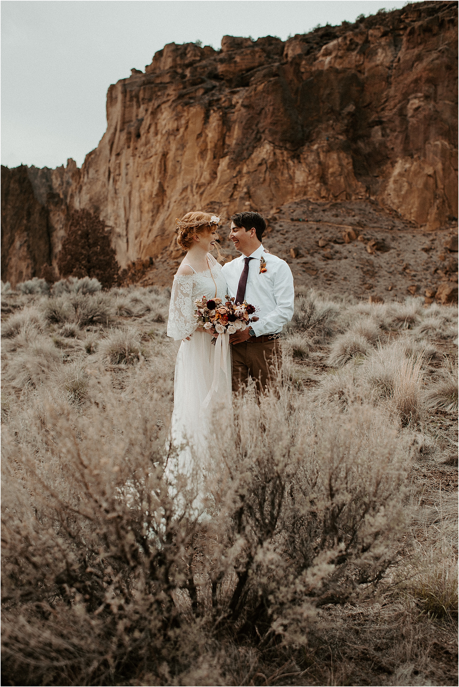 Smith Rock Elopement Inspiration | Oregon Wedding Photographer