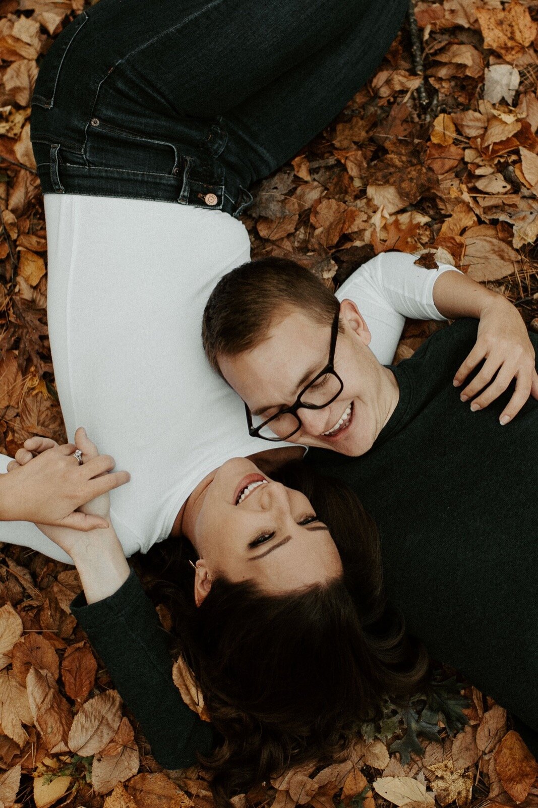 Samantha and Victor's Fall Foliage Anniversary Session | Oregon Wedding Photographer