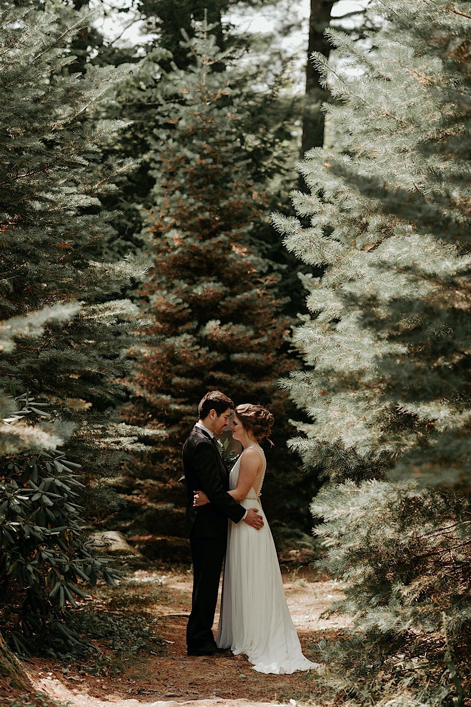 Blush and Emerald Wedding in the Woods | Oregon Wedding Photographer