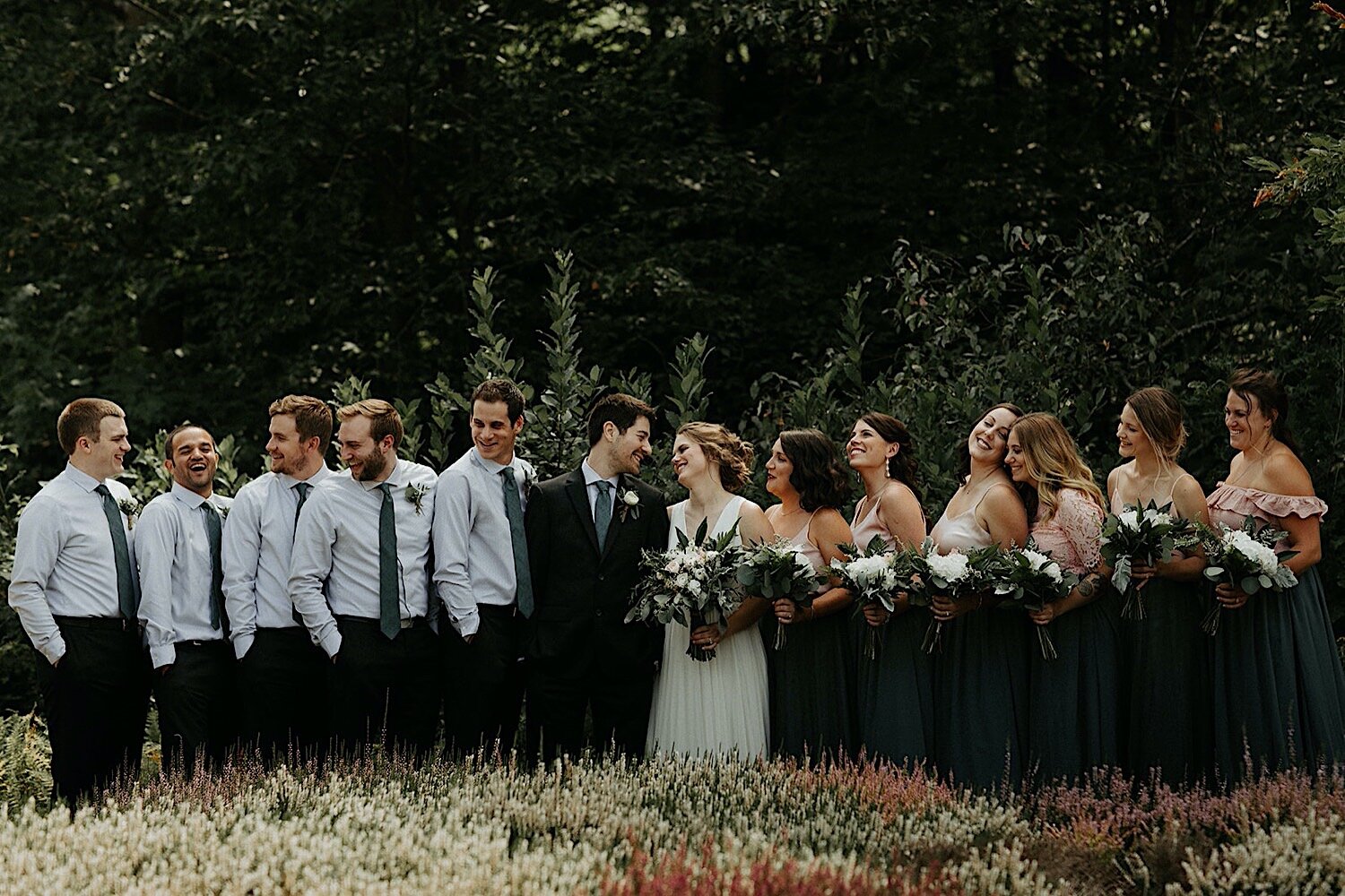 Blush and Emerald Wedding in the Woods | Oregon Wedding Photographer