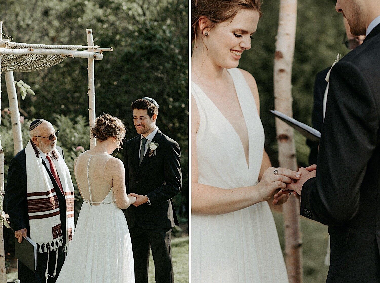 Blush and Emerald Wedding in the Woods | Oregon Wedding Photographer