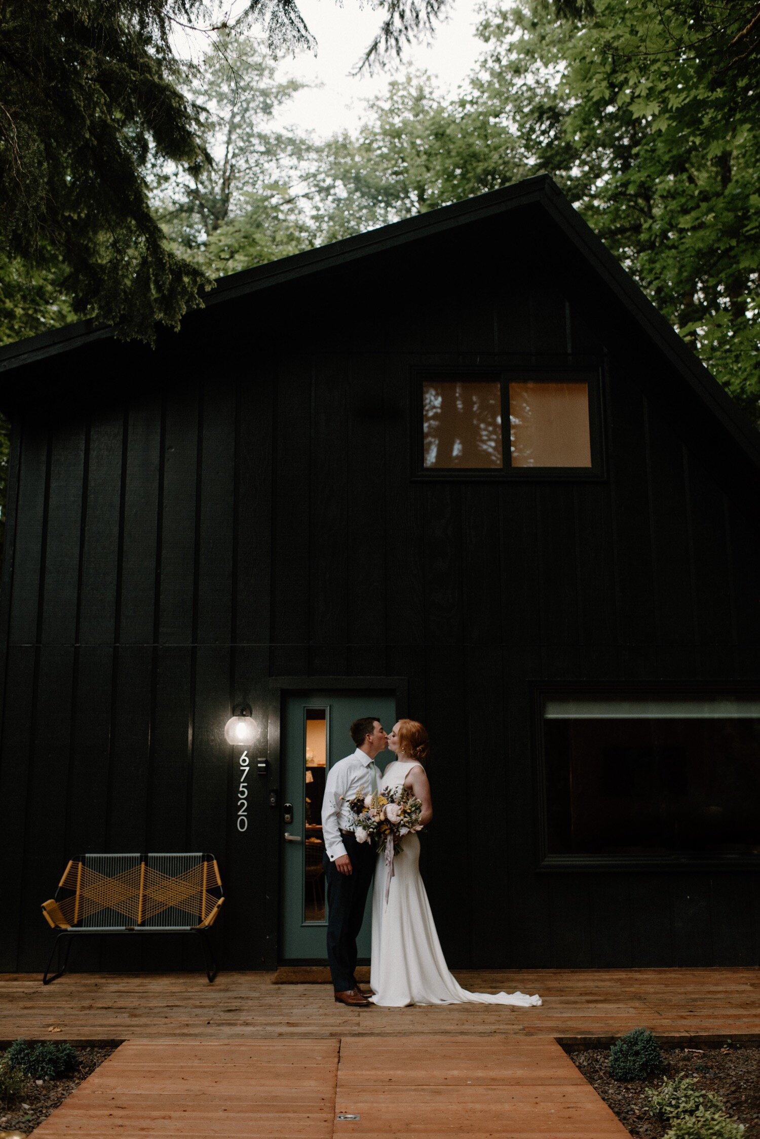 Abby and Pat's Modern Elopement in the Mount Hood National Forest | Oregon Elopement Photographer