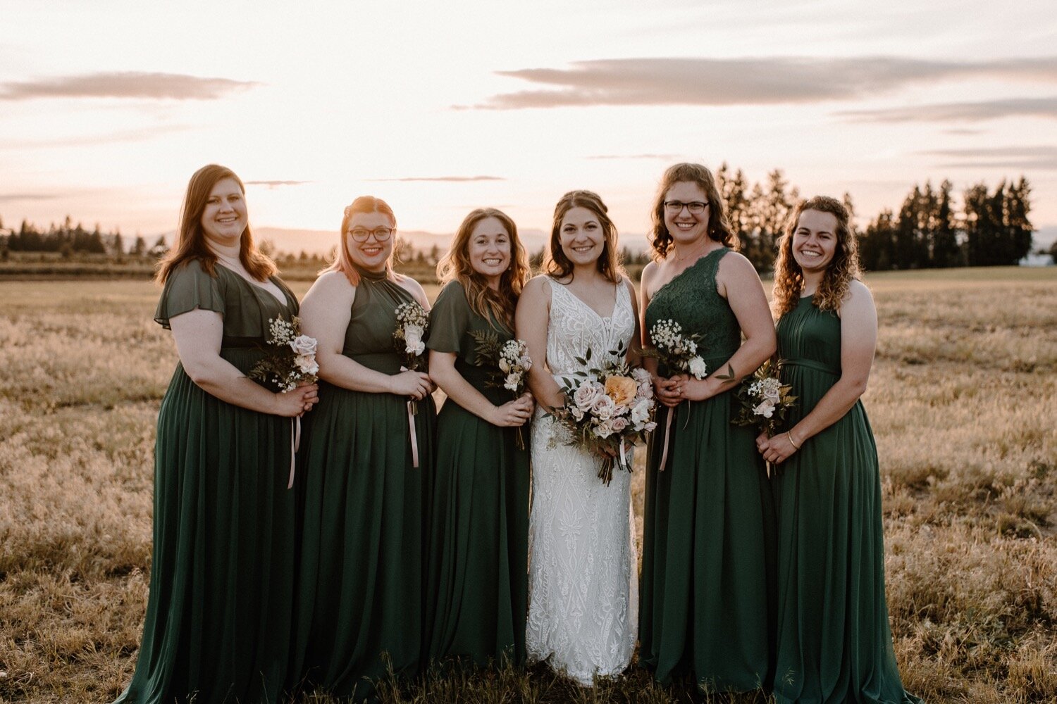 Mary Ann and Ron's Drive Thru COVID19 Wedding at the Farm House on Green Bluffs | Oregon Wedding Photographer