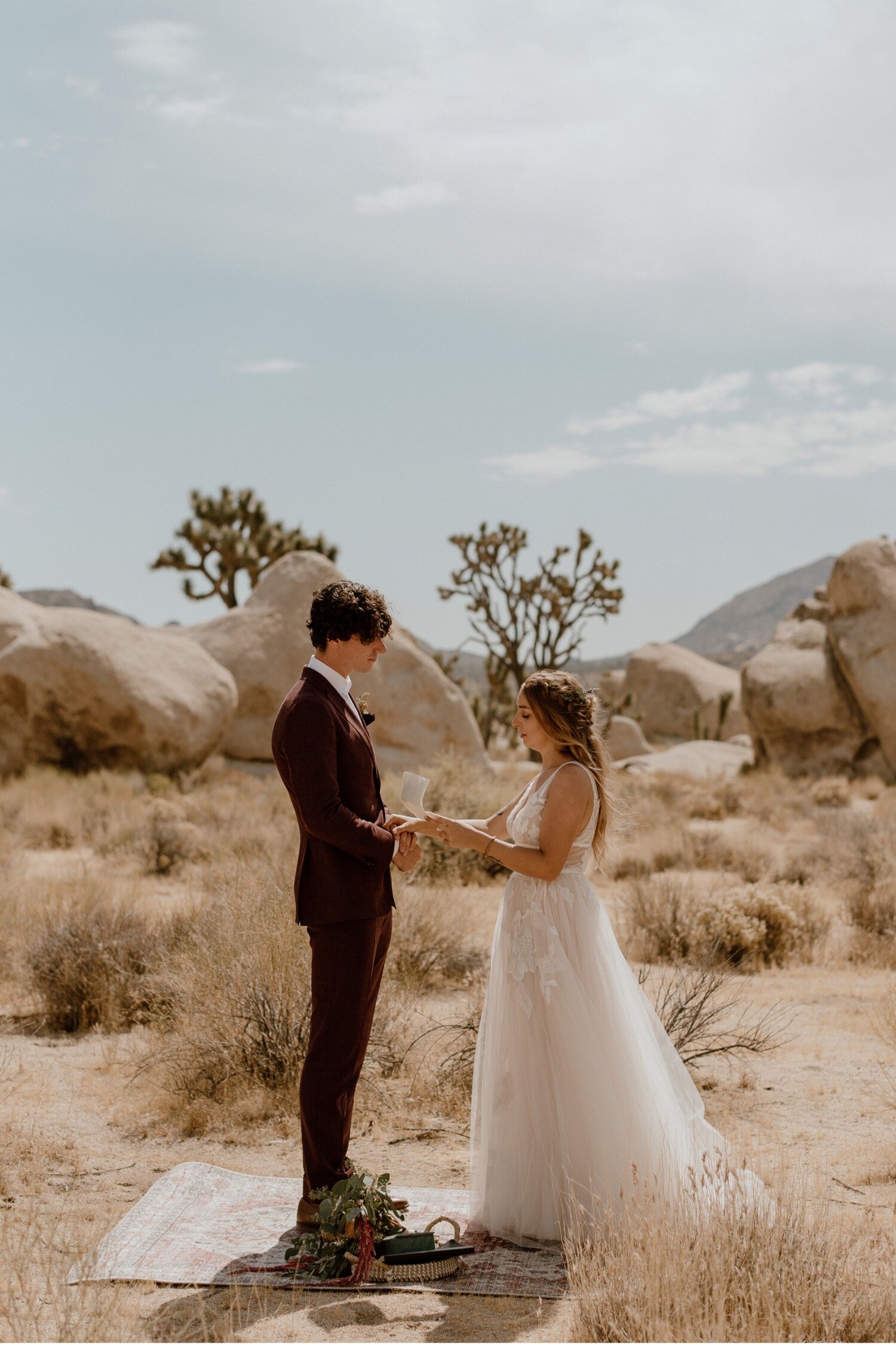 Hannah and Justin's Boho Joshua Tree National Park Elopement | PNW Wedding Photographer