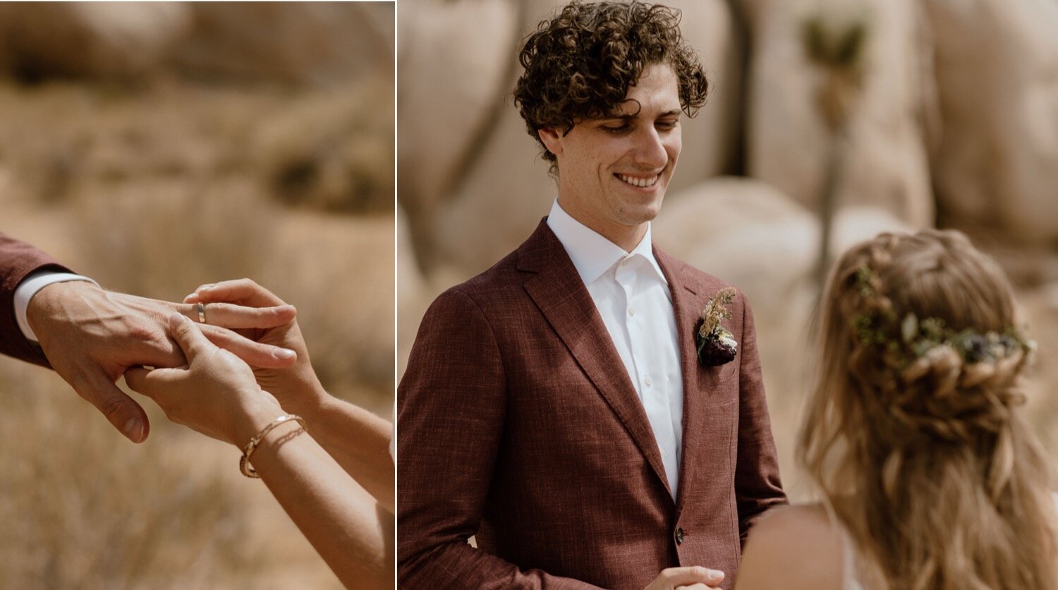 Hannah and Justin's Boho Joshua Tree National Park Elopement | PNW Wedding Photographer