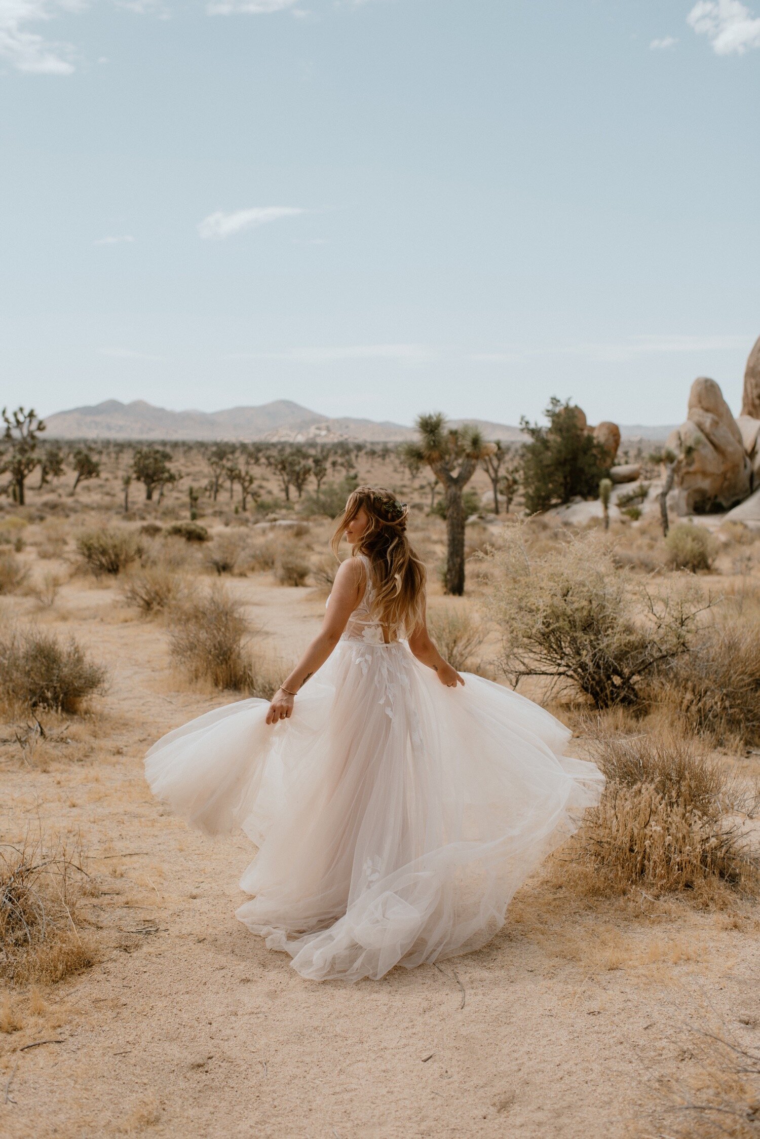 Hannah and Justin's Boho Joshua Tree National Park Elopement | PNW Wedding Photographer