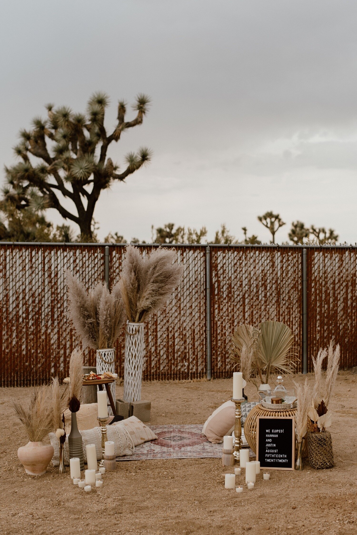 Hannah and Justin's Boho Joshua Tree National Park Elopement | PNW Wedding Photographer