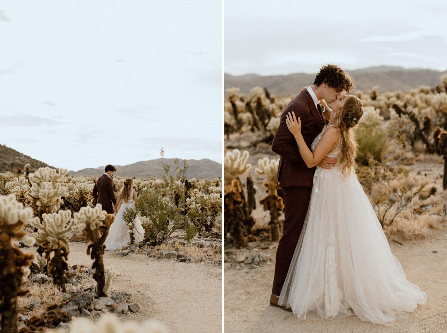 Hannah and Justin's Boho Joshua Tree National Park Elopement | PNW Wedding Photographer