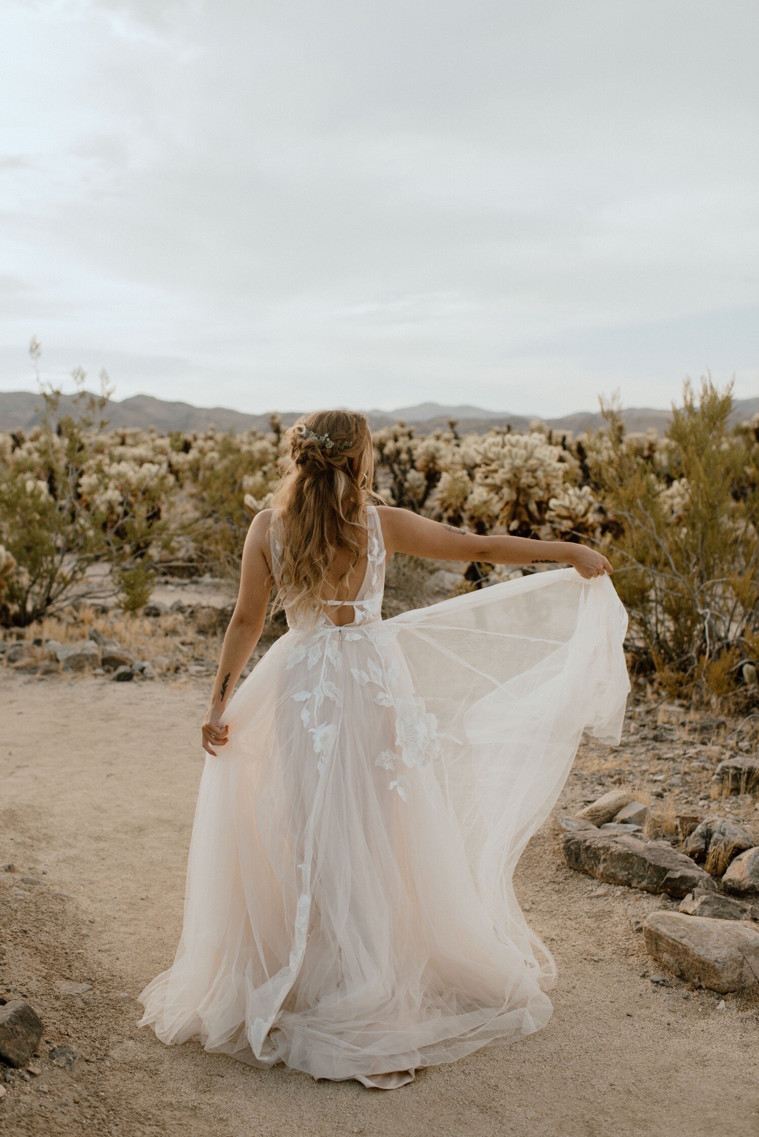 Hannah and Justin's Boho Joshua Tree National Park Elopement | PNW Wedding Photographer