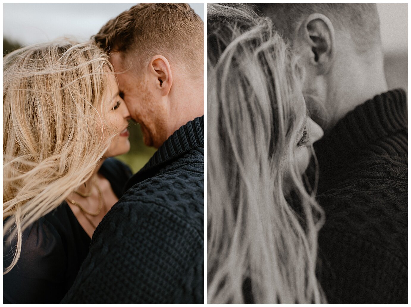 engagement session hike on God's Thumb in Oregon