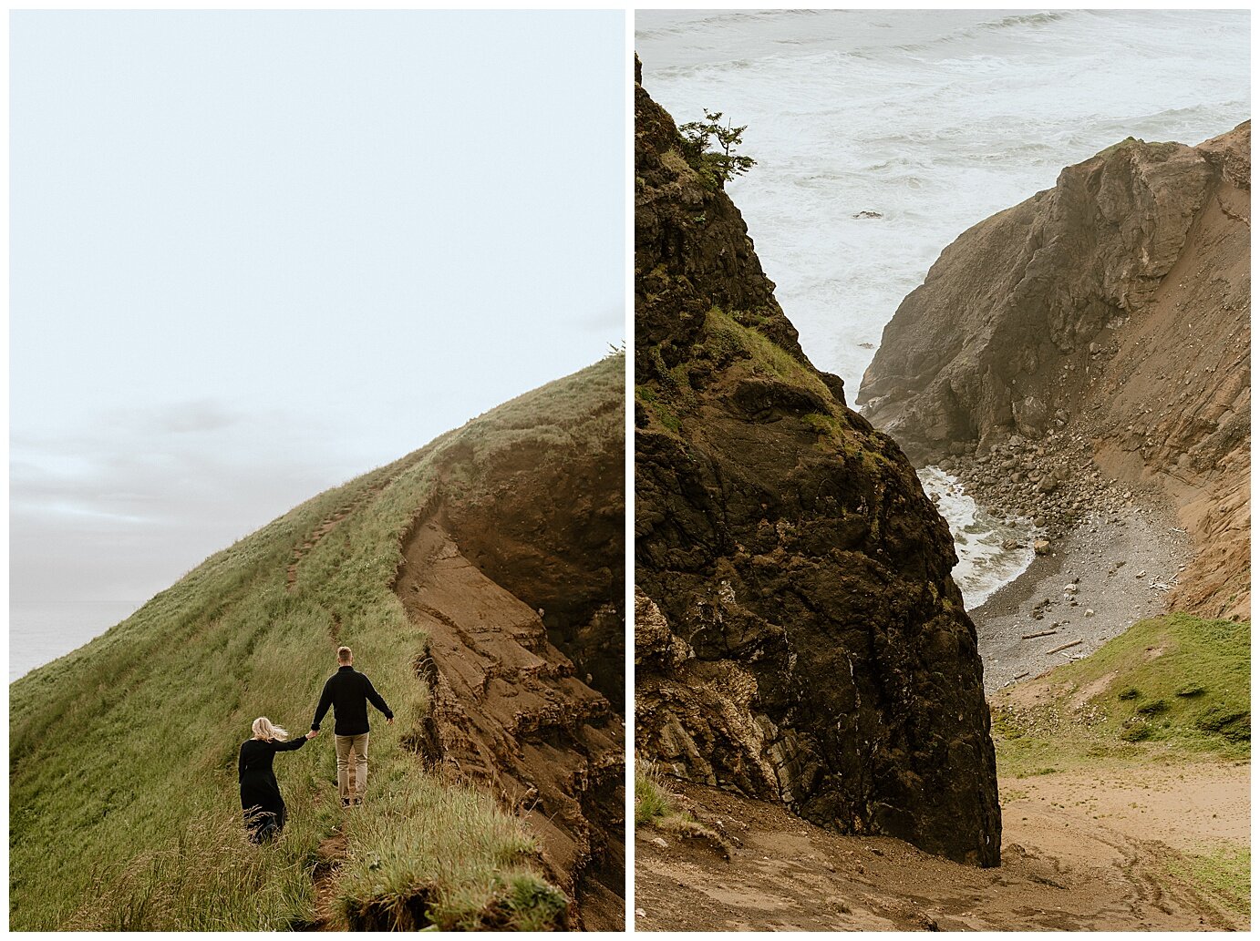 Lincoln City Oregon Engagement Session - Madeline Rose Photography - Oregon Wedding Photographer_0038.jpg