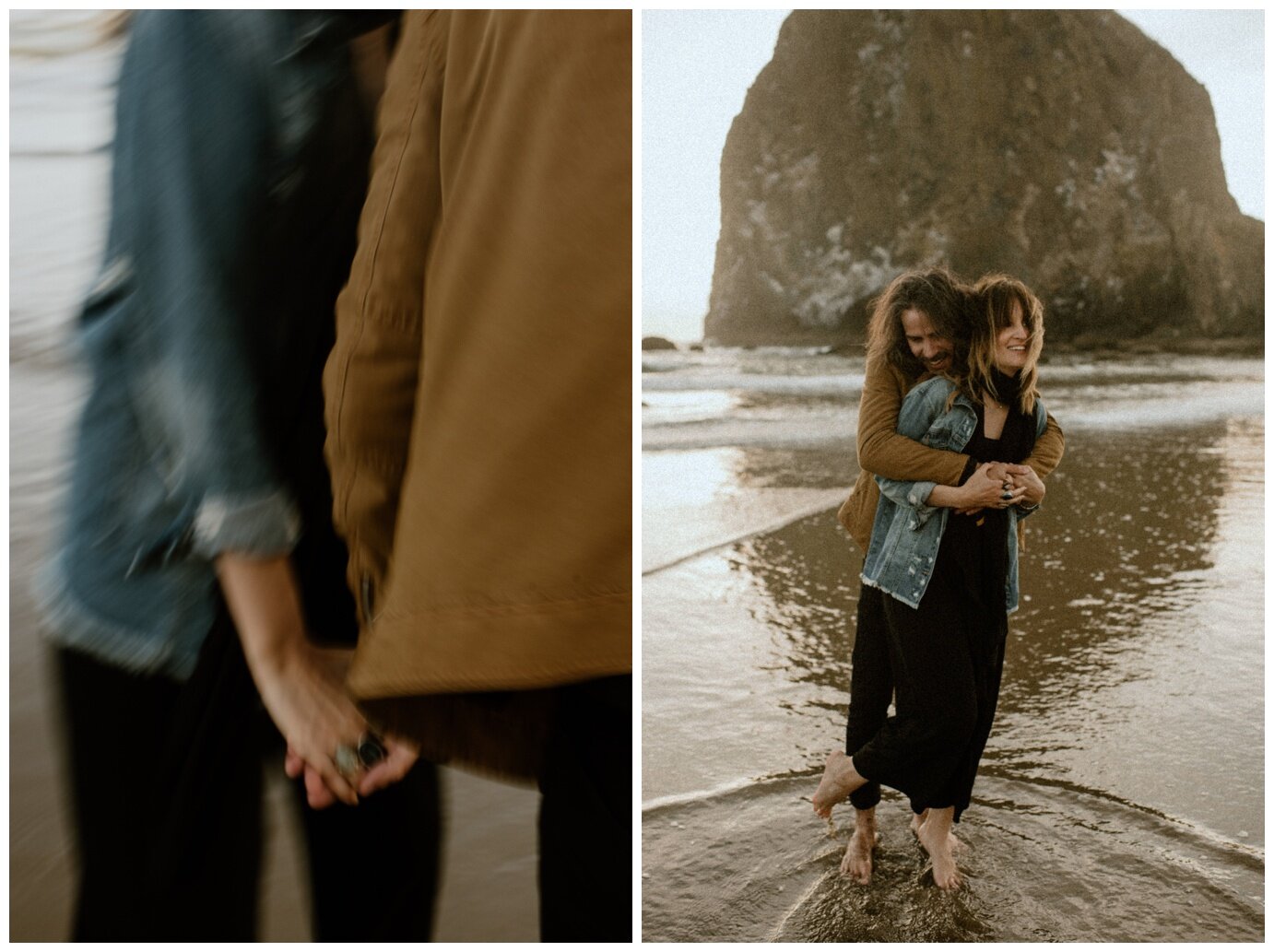 Engagement Session at Cannon Beach - Madeline Rose Photography - PNW Elopement Photographer_0013.jpg