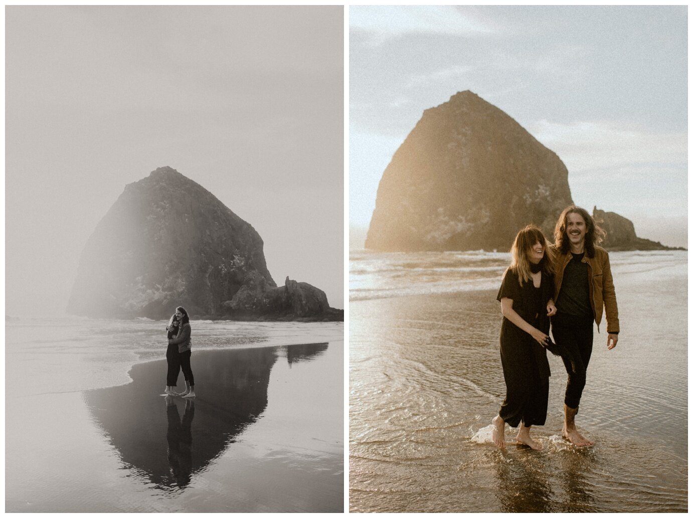 Engagement Session at Cannon Beach - Madeline Rose Photography - PNW Elopement Photographer_0020.jpg