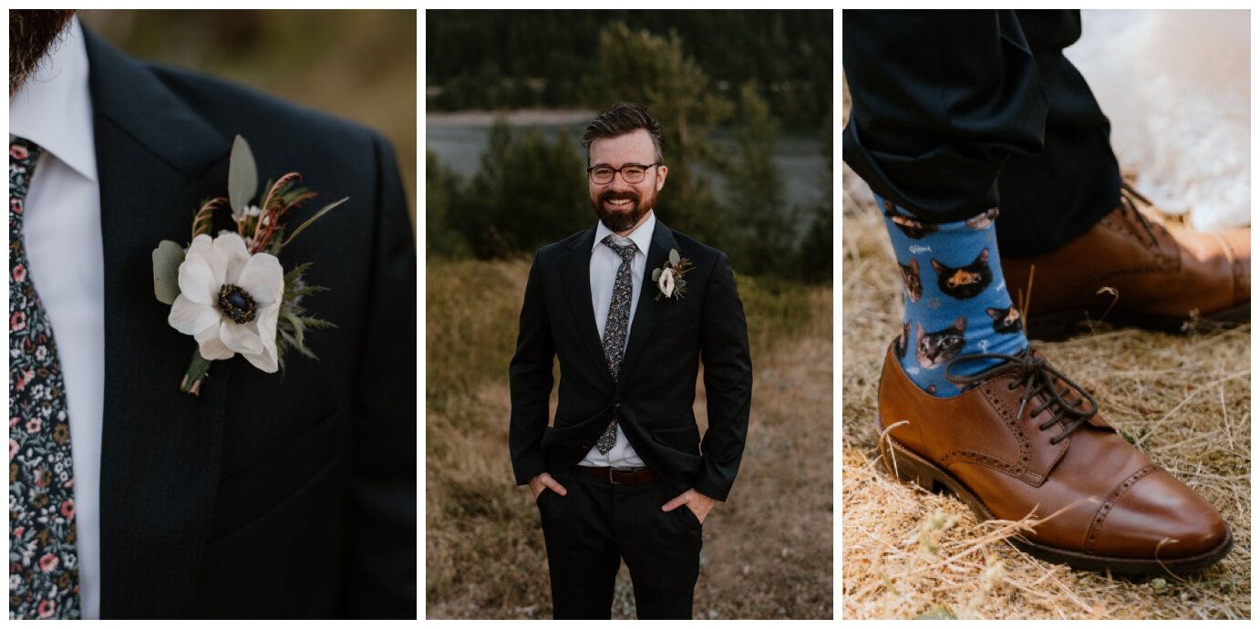 Elopement at Government Cove Peninsula - Madeline Rose Photography - PNW Elopement Photographer_0023.jpg