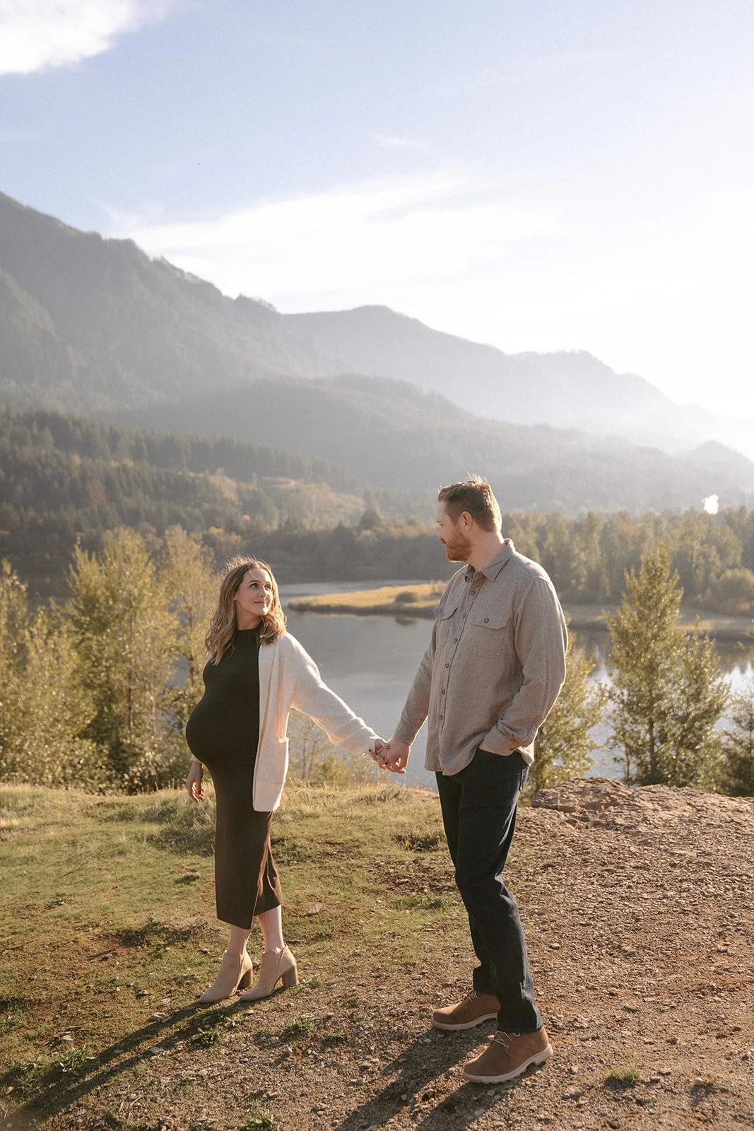 Maternity Session in the Gorge
