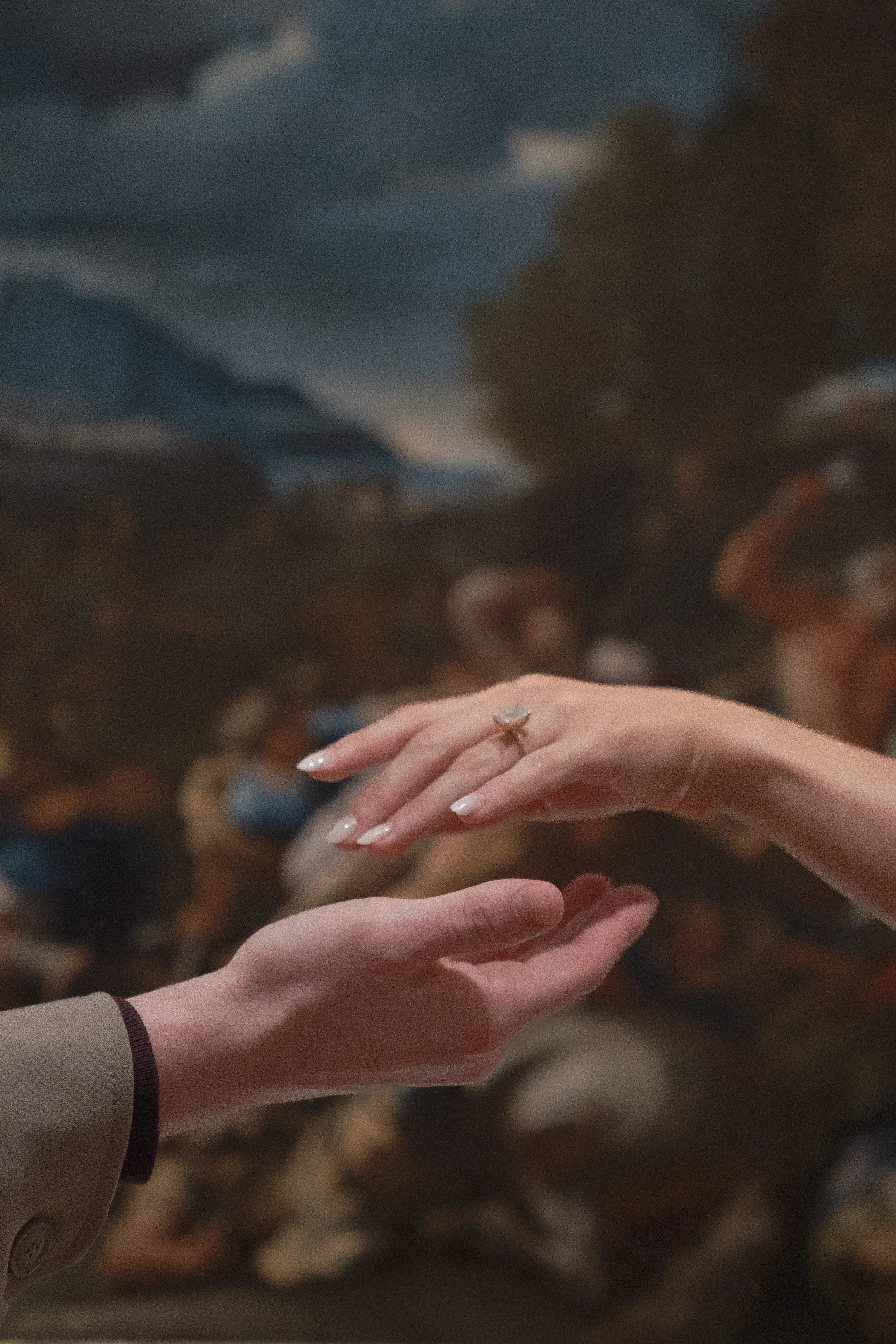 Rachel and Dakota’s Modern Portland Engagement Session at the Portland Art Museum and Sandy Hut