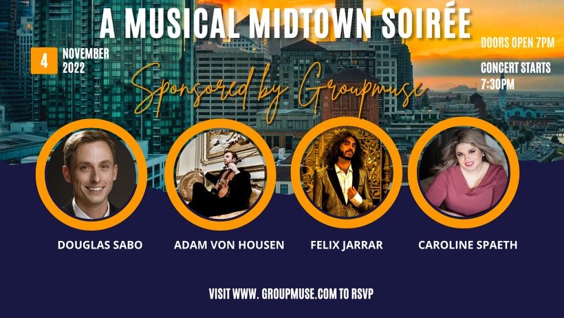 Musical Midtown Soiree-POSTPONED