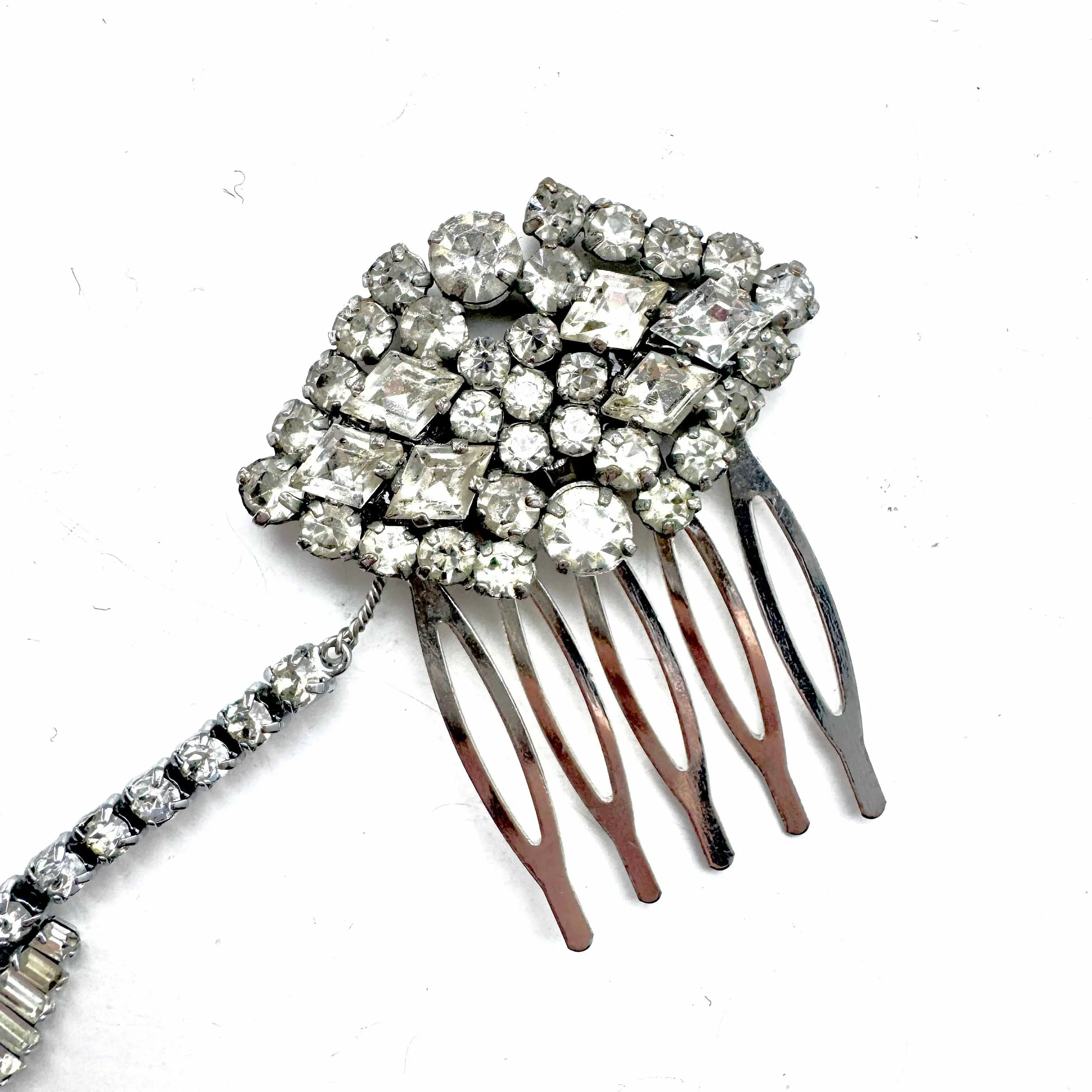 vintage art deco wedding headpiece, vintage hair accessories