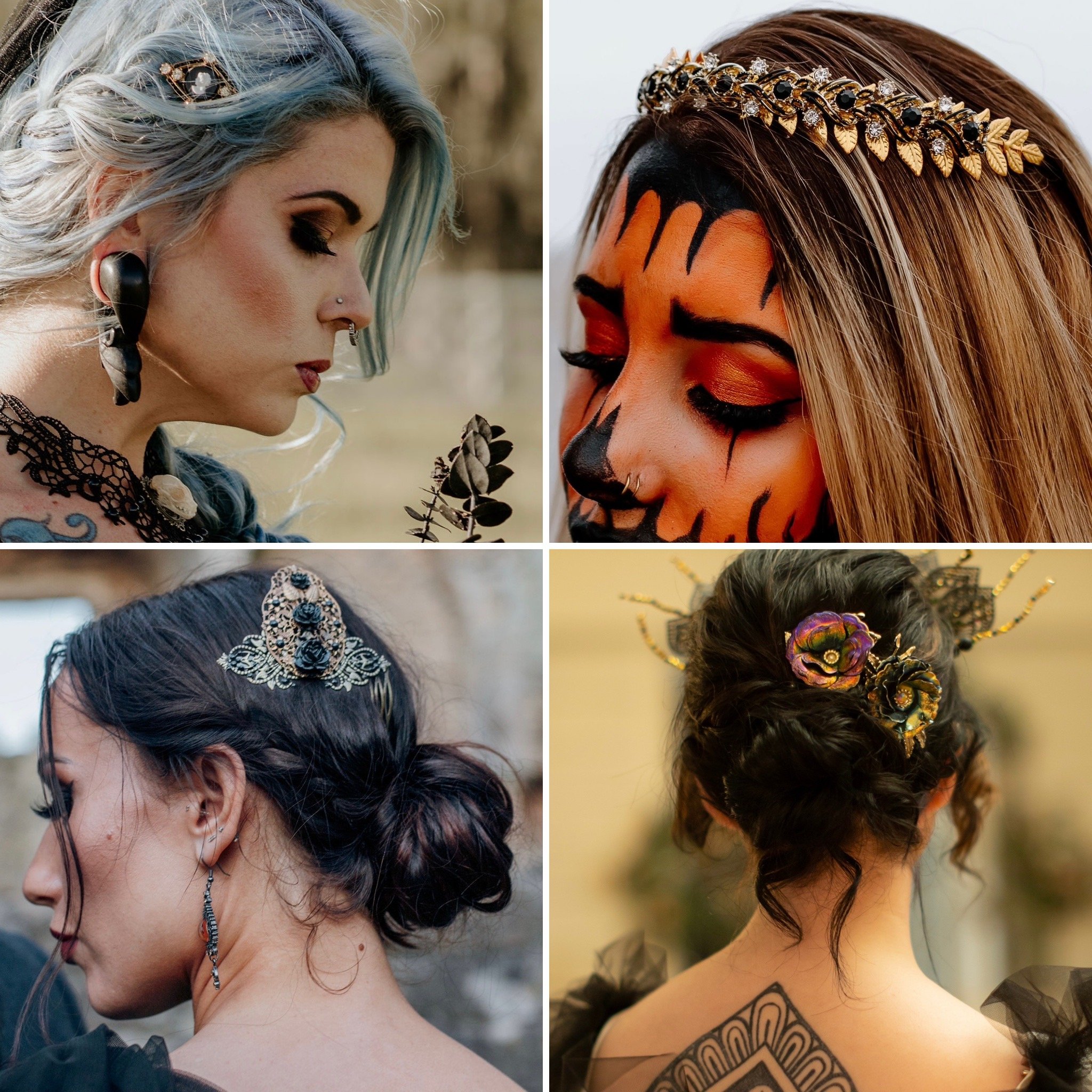 Spooky Season: The Ideal Time to Experiment with Vintage &amp; Gothic Hair Accessories