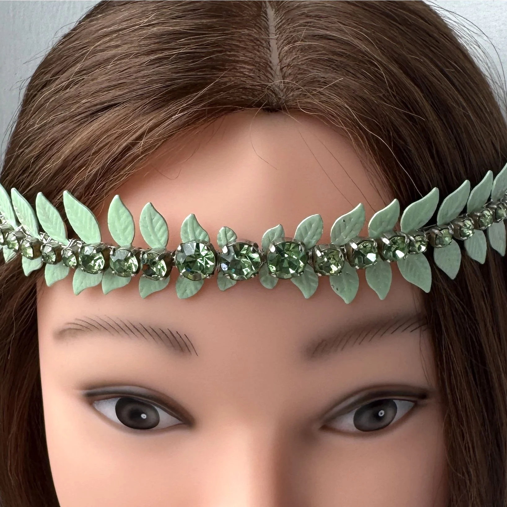 Vintage Mint Green Wedding Hair Piece