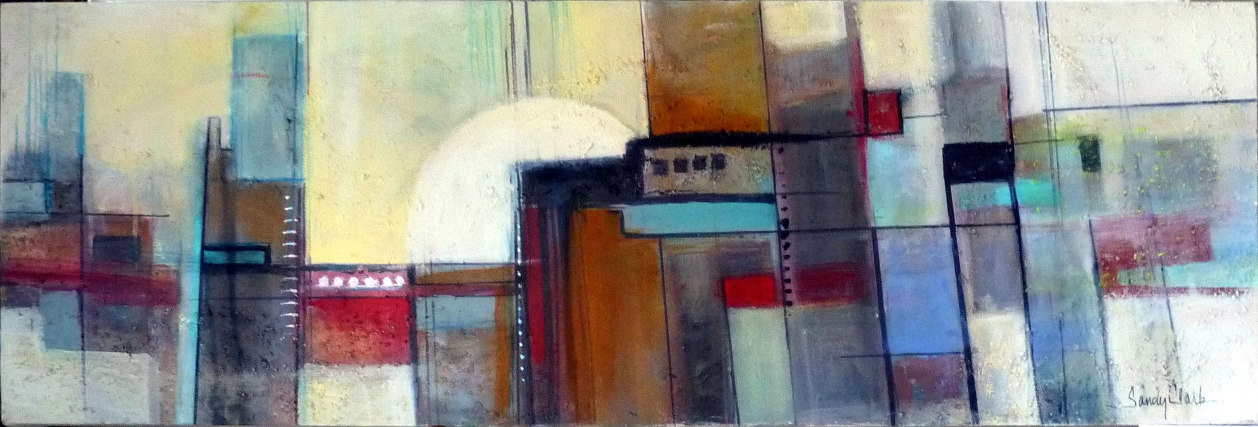 Reflection of a City 12 x 36