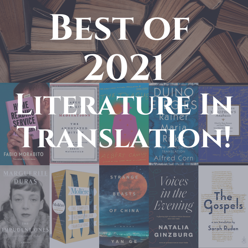 The Best Books of 2021: Literature in Translation!