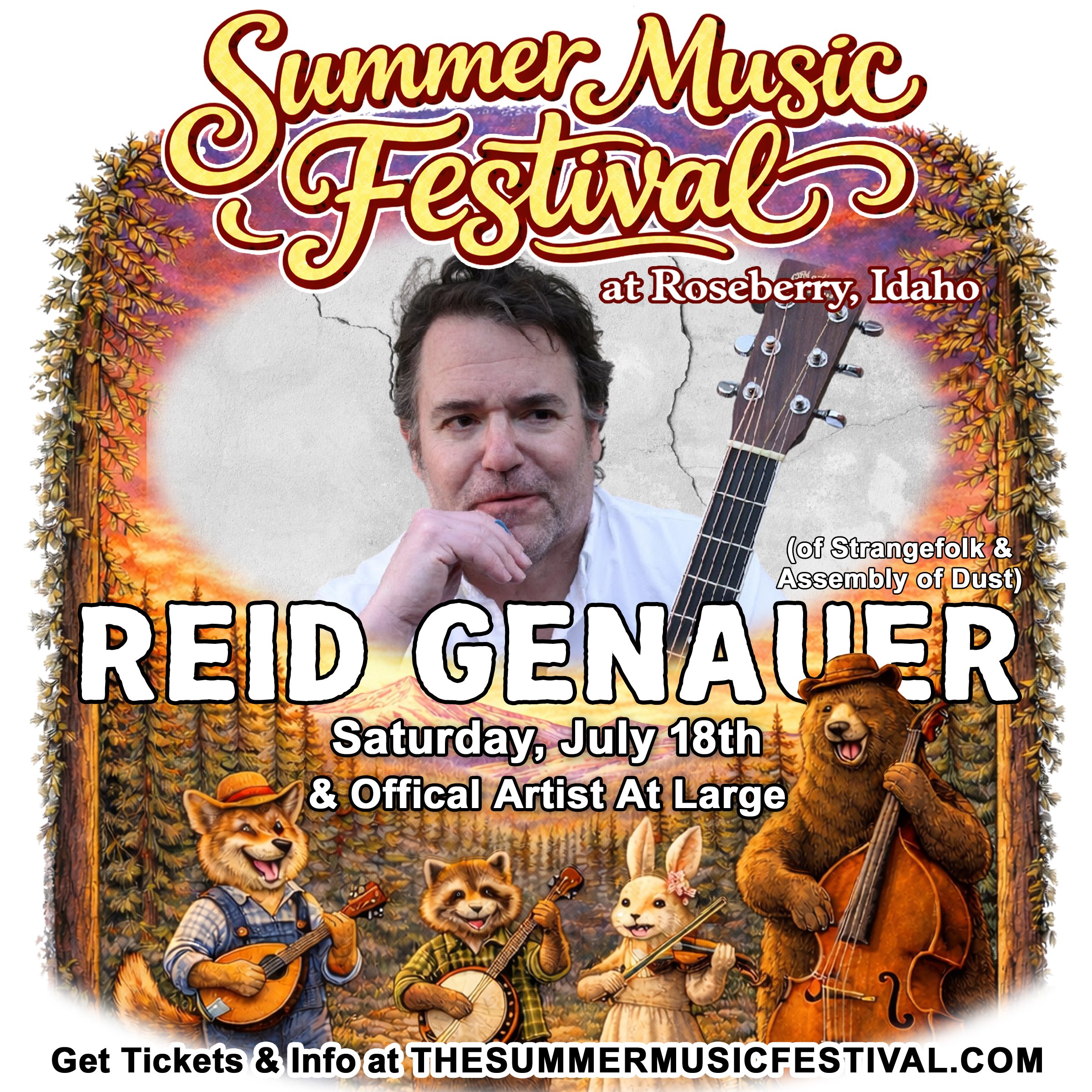 McCall ID, Reid Genauer Solo At Roseberry Music Festival 