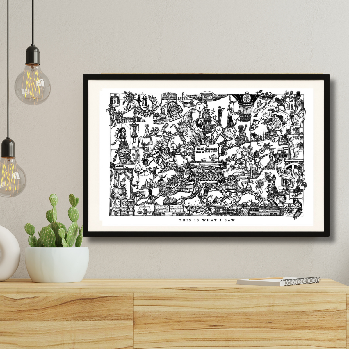 this is what I saw framed paper print 1.png