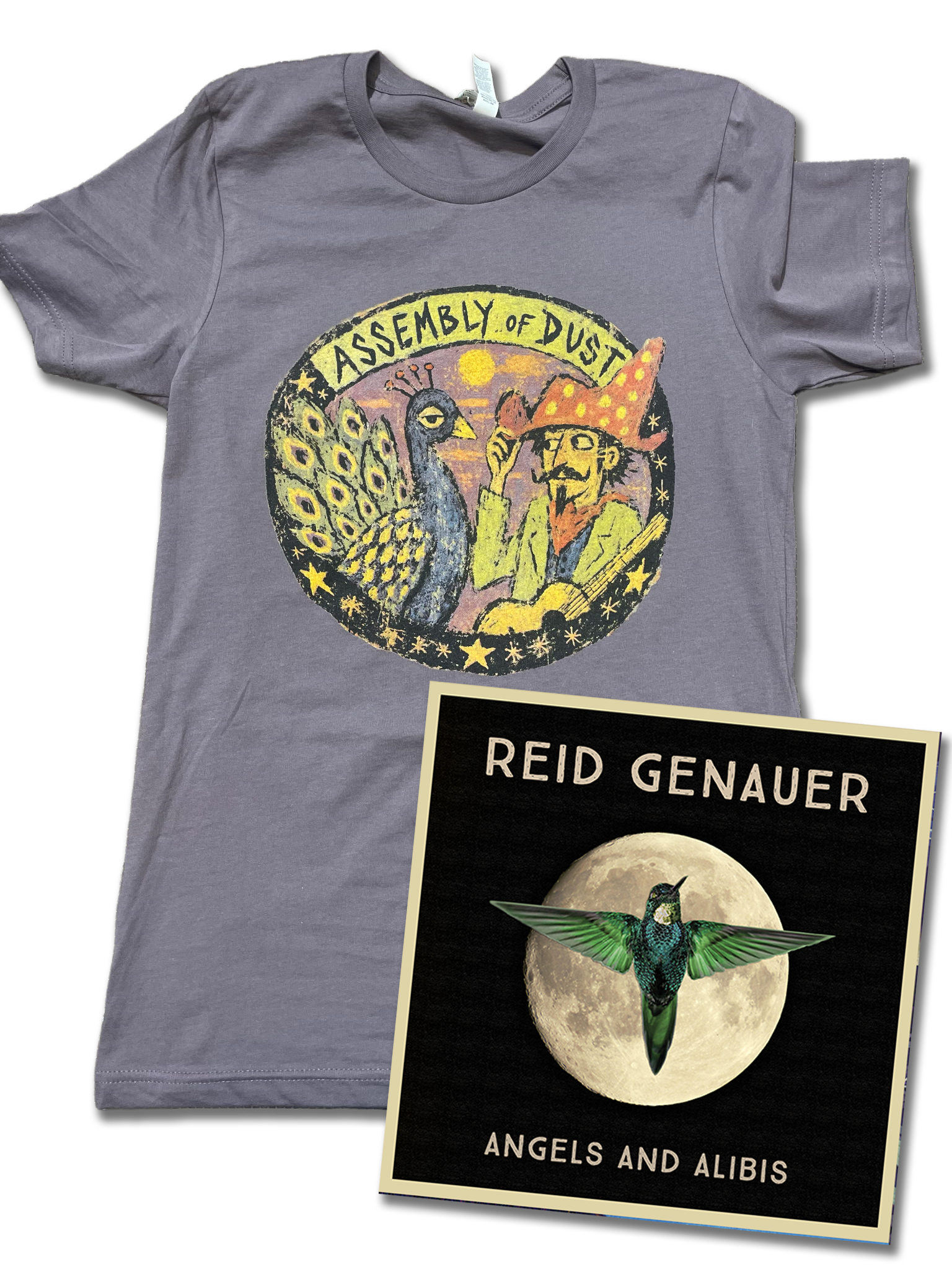 NEW! Shirt and Vinyl Combo - Angels and Alibis