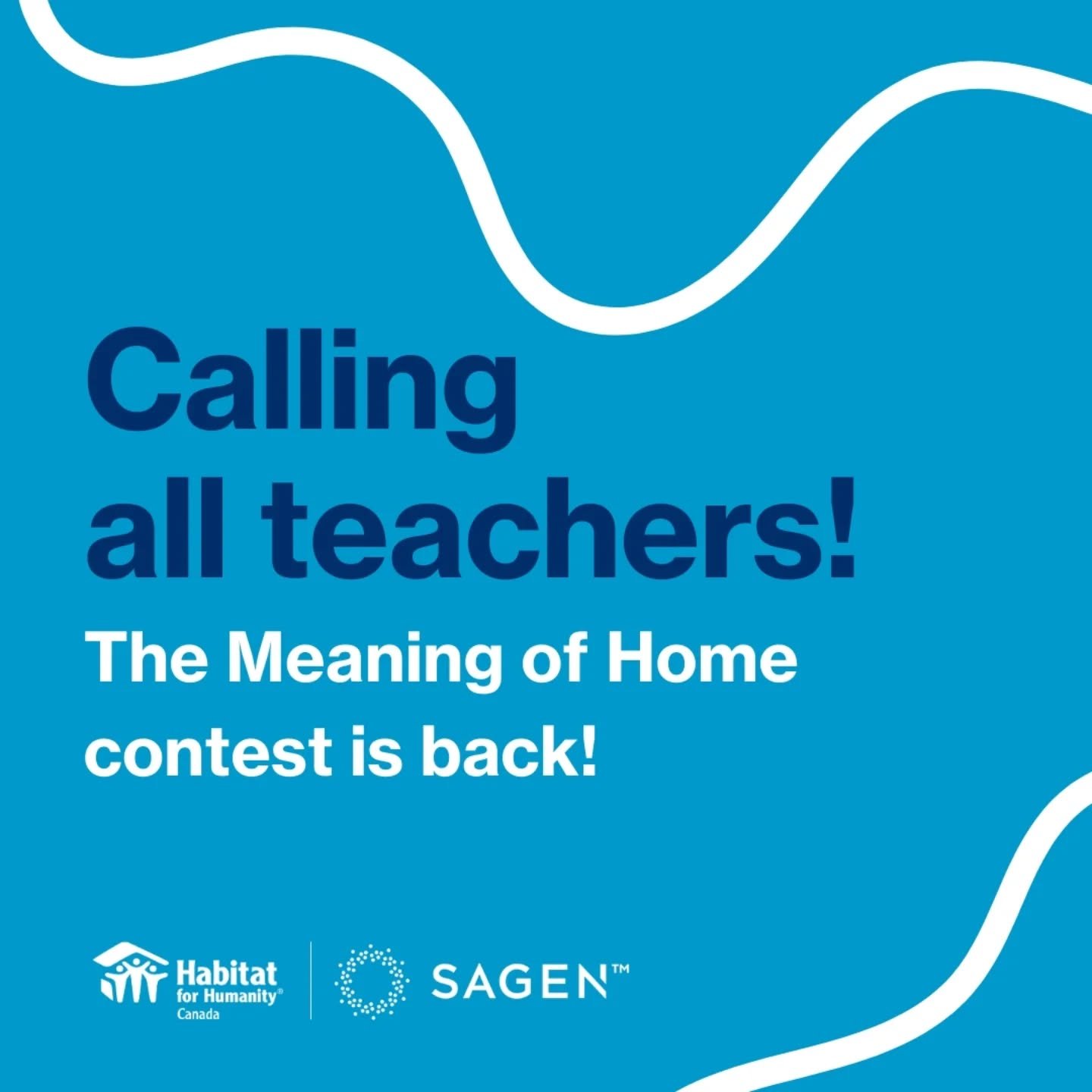 Hey teachers! Your grades 4, 5 and 6 students have the chance to win a $30,000 grant for their local Habitat! 

Register your class to participate in the #MeaningofHome writing contest in support of @habitatcanada

All they need to do is answer one s