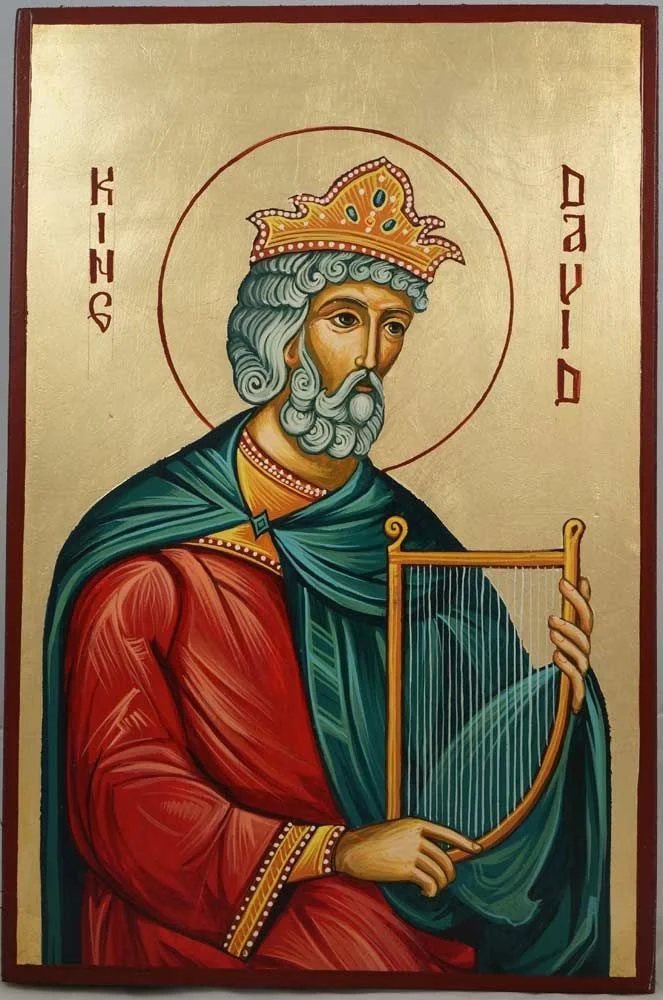 Be silent, Orpheus... David is singing