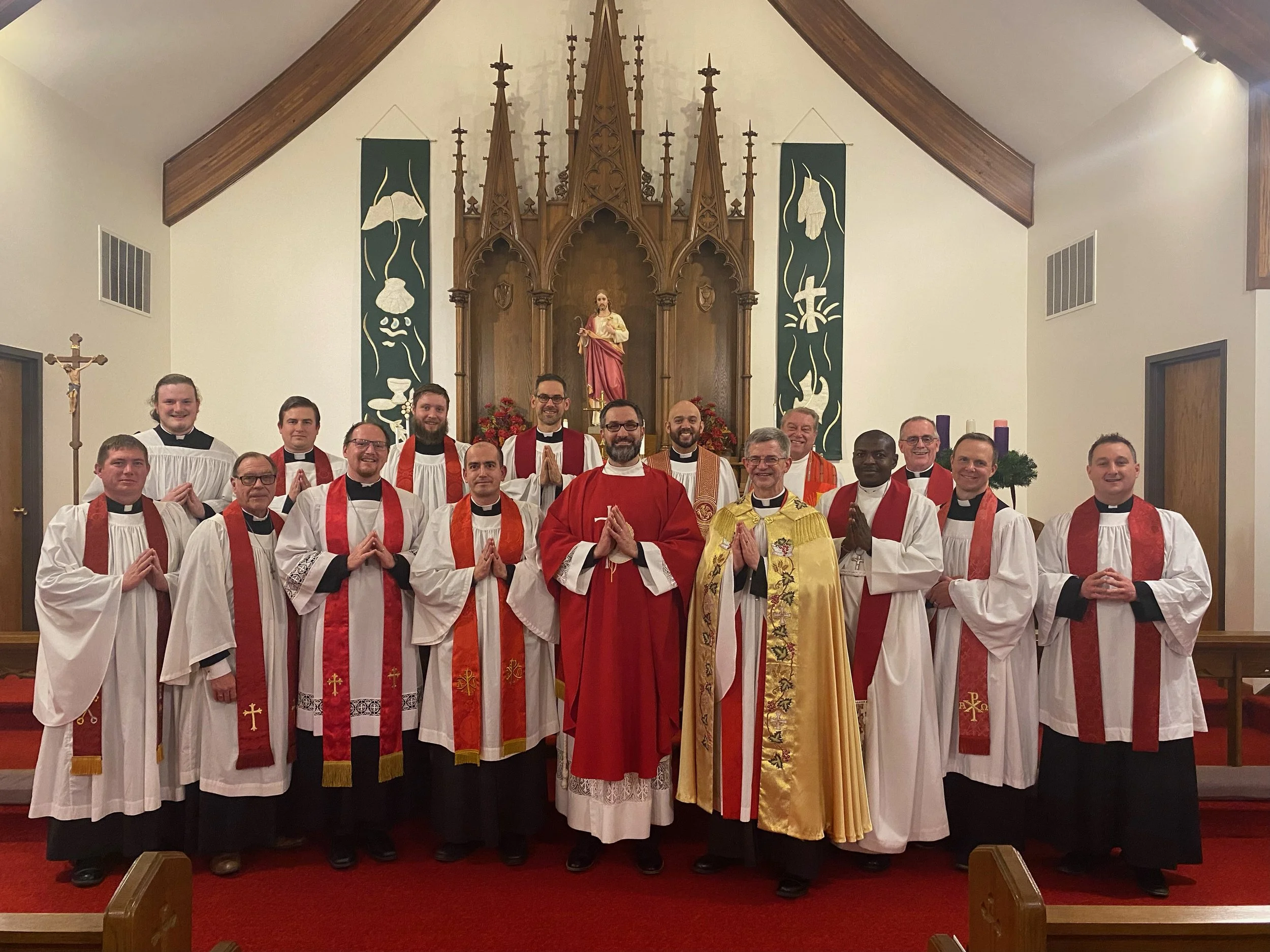 Fr. Anthony Installed as Headmaster of Bethlehem Lutheran School, Ossian, Indiana