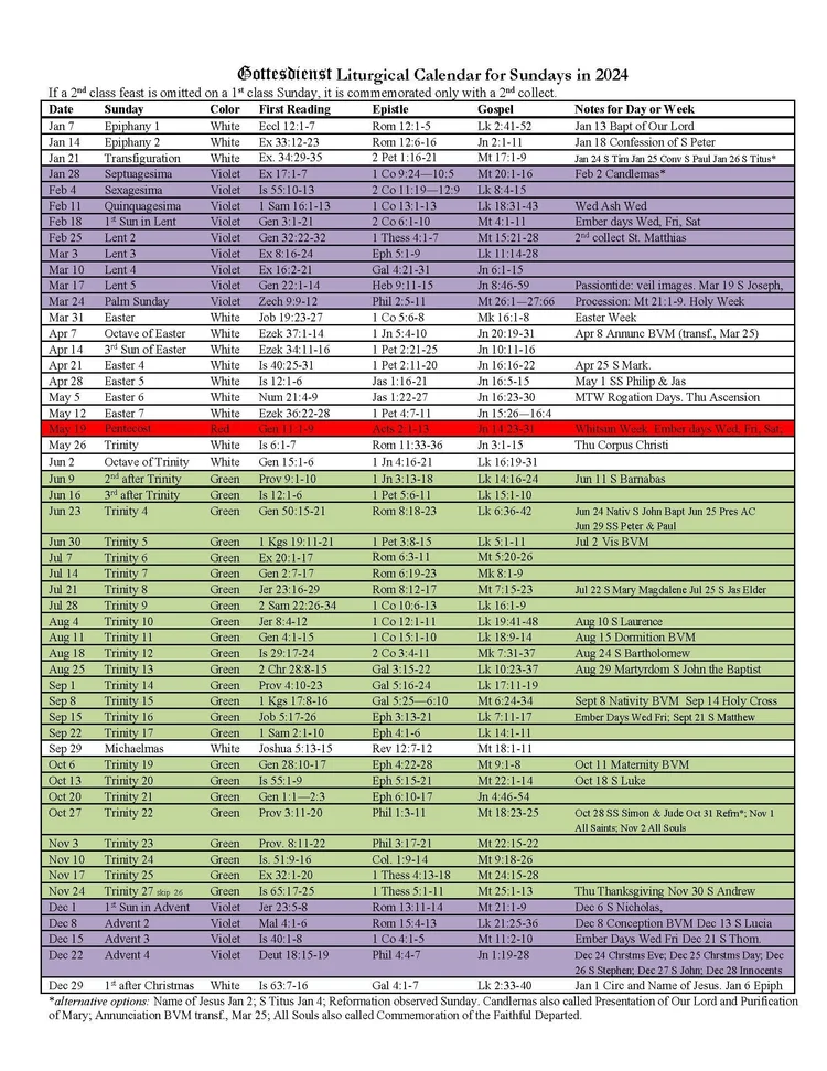 The 2024 Calendar — Gottesdienst the-2024-calendar-gottesdienst