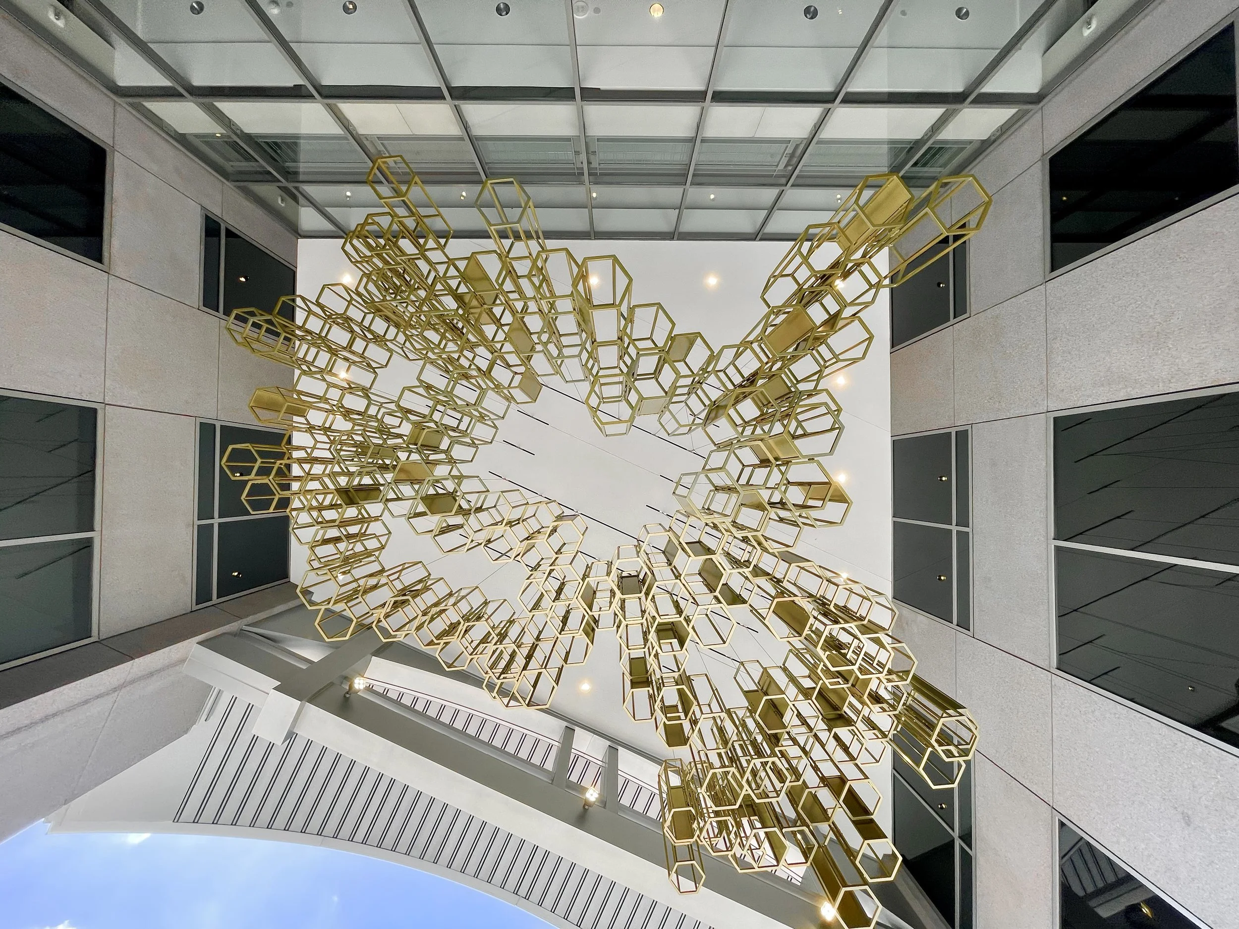 901 NYA - Blossom - Suspended Art Piece