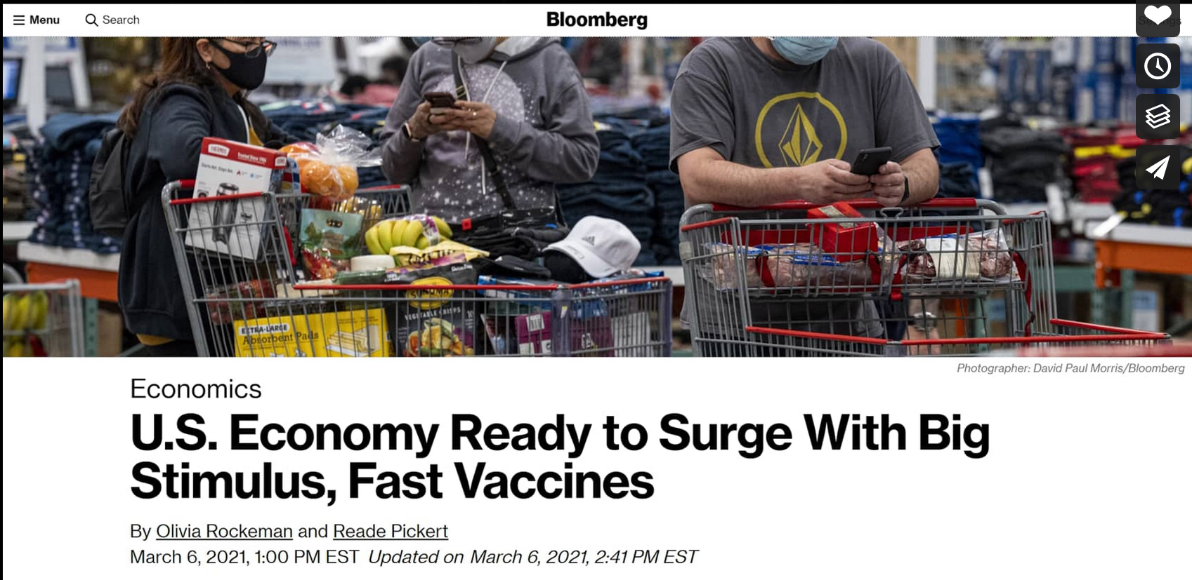 Weekly Insights March 7, 2021