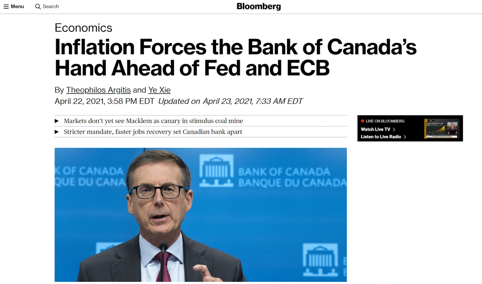 Weekly Insights April 25