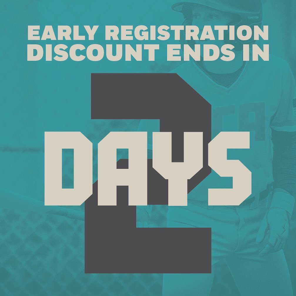 Early camp registration discount ends Saturday at 11:59pm! Don&rsquo;t miss out on camp savings and see you this summer. Register at link in bio!